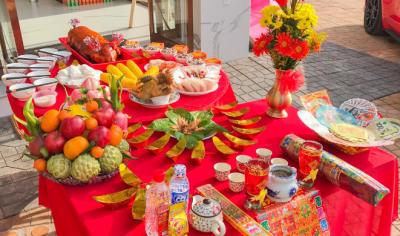 Dịch vụ đồ cúng khai trương quận Tân Bình