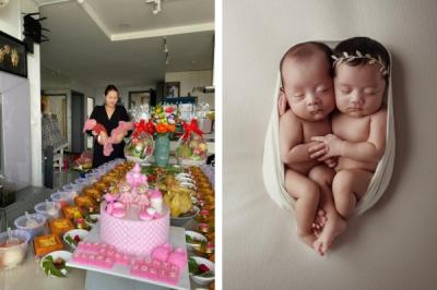 Hướng dẫn cách cúng đầy tháng cho 2 bé sinh đôi chuẩn