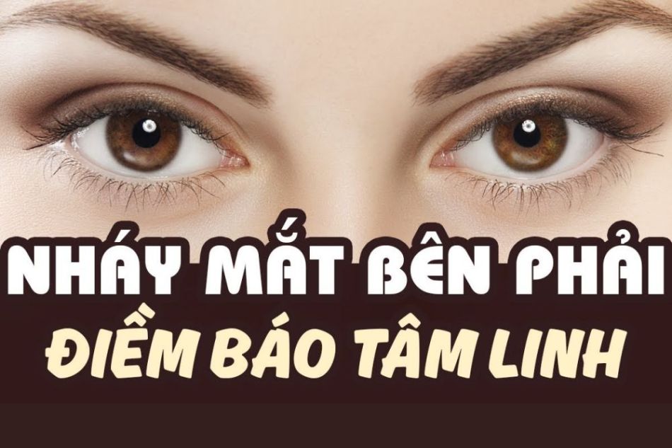 Nháy mắt phải nữ theo giờ dự báo điềm gì? Là bệnh hay là điềm báo