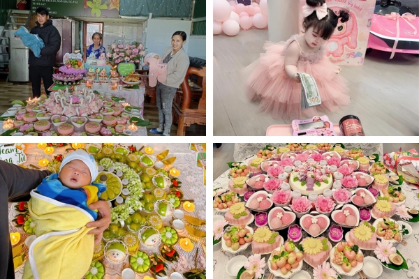 Lễ đầy tháng và lễ thôi nôi